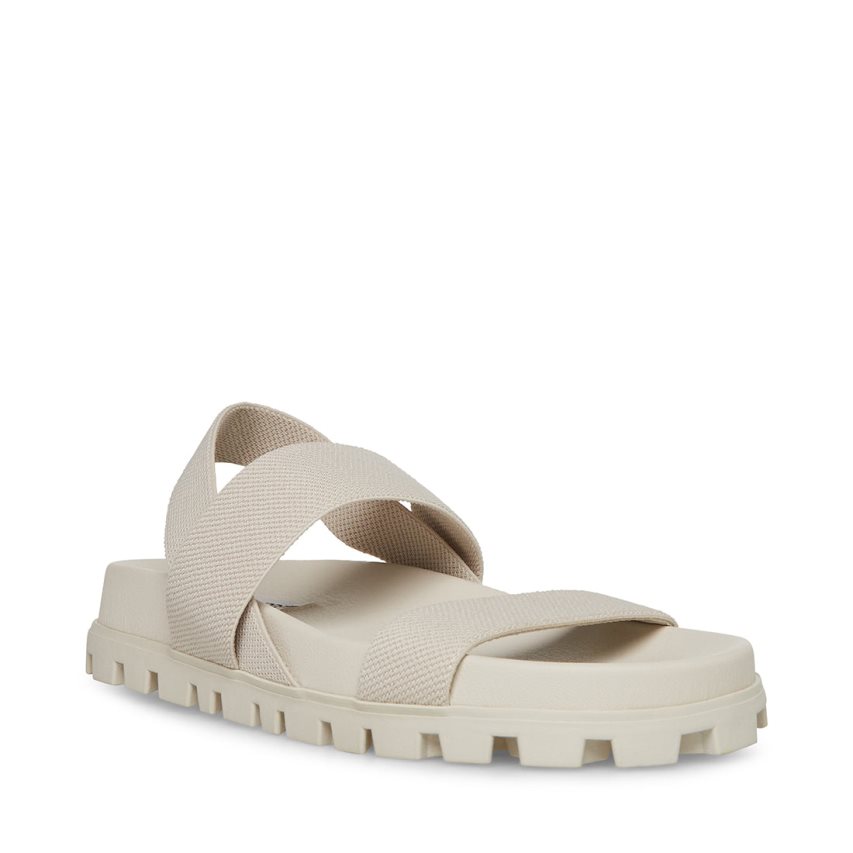 Grey Steve Madden Landmark Women's Flat Sandals | PH 8350ESK